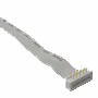Abbildung: Kabel mit DIP (einseitig) von ASSMANN - Raster 0,1" x 0,1"